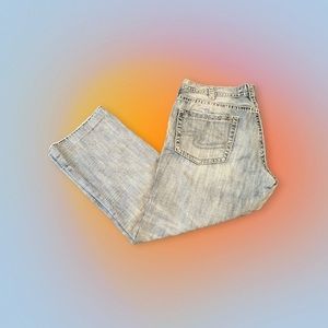Mens Silver Jeans ZAC SIZE W40/L34